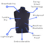 Aquasoft Slipover Vest // Navy (S)