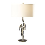 Flux Table Lamp (Doeskin Suede Shade)