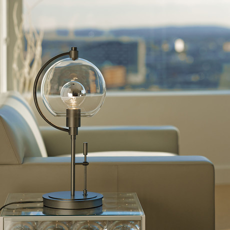 Pluto Table Lamp (Opal Glass)
