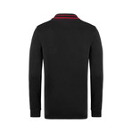 Bristol Long Sleeve Polo Shirt // Black (L)