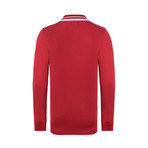 Fairview Long Sleeve Polo Shirt // Red (S)