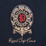 Polo Team Long Sleeve Polo Shirt // Navy (S)