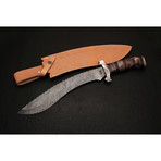Damascus Kukri Knife // Bk0150