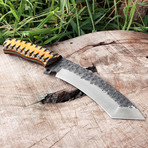 Carbon Steel Tanto Knife // Bk0175