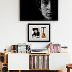 Bob Dylan Mini Guitar & Photo Tribute Shadow Box
