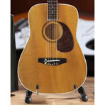 Classic Martin Natural Acoustic Dreadnought Mini Guitar Replica