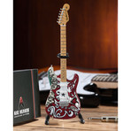 Jimi Hendrix Saville Fender™ Strat™ Handcrafted Mini Guitar Replica