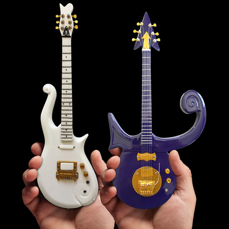 Prince // Signature Mini Guitar Replicas // Set of 2