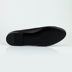 Chanel Leather Ballerina Flats // Black (Euro: 35)