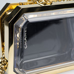 Chanel Premiere Watch Minaudiere Bag // Black + Gold Strap