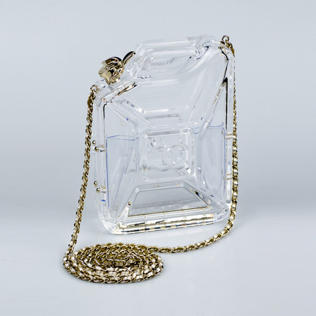 Buy Chanel Dubai By Night Gas Can Minaudiere Clear 2155002