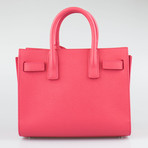 Saint Laurent Paris Sac De Jour Grained Leather Handbag // Light Rose