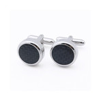 Carbon Fiber Cufflinks // Black