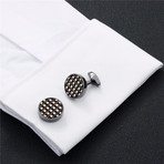 Abstract Checkered Cufflinks