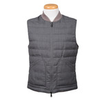 Reversible Wool Vest // Gray (XS)