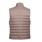 Puffer Vest // Taupe (S)