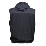 Two Tone Waterproof Vest // Navy Blue (XS)