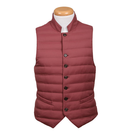 Puffer Vest // Clay (XS)