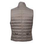 Puffer Vest // Taupe (XS)