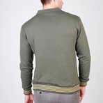 Lion Emblem Sweater // Green (XL)