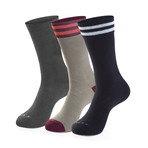 Crew Sock // Assorted // Pack of 3