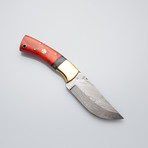 Red Wood Sheet + Horn Knife