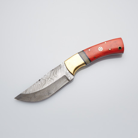 Red Wood Sheet + Horn Knife