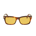 Men's Frederik Sunglasses // Havana + Brown Yellow