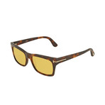 Men's Frederik Sunglasses // Havana + Brown Yellow