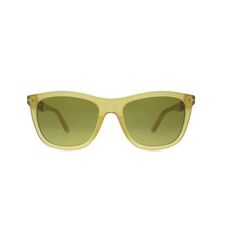 Andrew Sunglasses // Yellow + Green Lenses