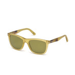 Andrew Sunglasses // Yellow + Green Lenses