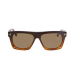 Men's Ernesto Sunglasses // Brown + Light Brown + Brown