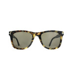 Leo Sunglasses // Colored Havana + Roviex Lenses