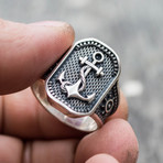Sailor Collection // Anchor Symbol Ring (9.5)