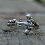 Sailor Collection // Anchor + Rope Ring (12)