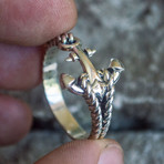 Sailor Collection // Anchor + Rope Ring (7.5)