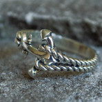 Sailor Collection // Anchor + Rope Ring (6.5)