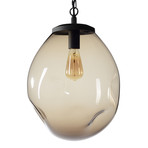 Contemporary Pendant Light // Brown