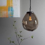 Contemporary Pendant Light // Brown