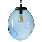 Contemporary Pendant Light // Blue