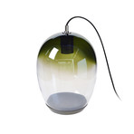 Green House // Plug in Table Lamp // Olive Green