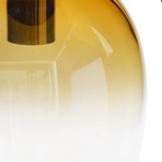 Green House // Plug in Table Lamp // Amber