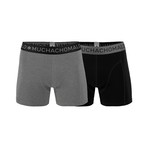 Boxershorts II // Solid + Solid // Pack of 2 (Small)