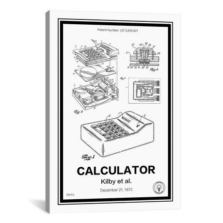 Calculator (26"W x 18"H x 0.75"D)