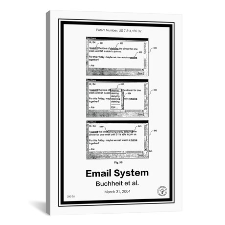 Gmail (26"W x 18"H x 0.75"D)