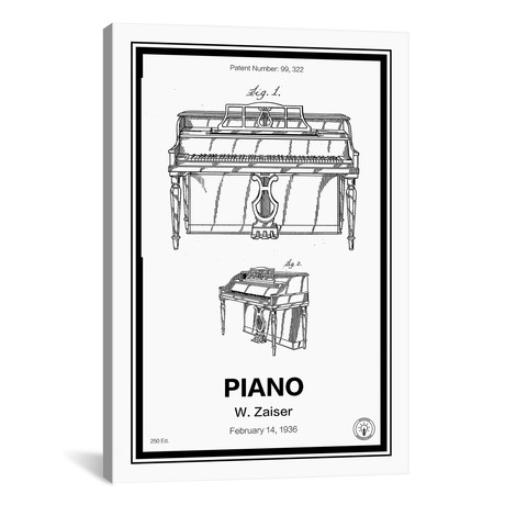 Piano (26"W x 18"H x 0.75"D)