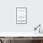 Tesla // Retro Patents (18"W x 26"H x 0.75"D)