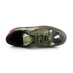 Valentino // Leather Rockrunner Sneaker // Camoflage (Euro: 34)