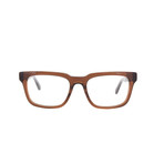 Salvatore Ferragamo // Men's Rectangle Eyeglasses // Brown