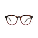 Salvatore Ferragamo // Round Eyeglasses // Havana + Cherry